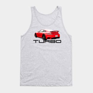 Everyday Supercar – 992 Turbo S 911 Turbo Inspired Tank Top